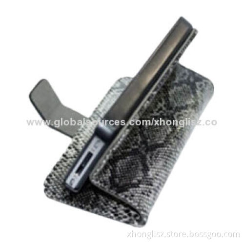 Snake PU Leather Mobile Phone Case for iPhone 5/5S, Card Wallet Design